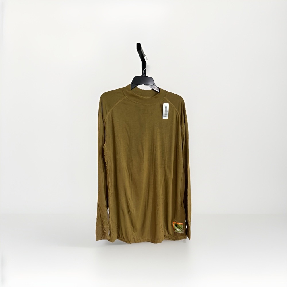 Peckham USMC FROG Flame Resistant Long Sleeve Shirt Coyote Brown Men XXXL 3X NEW